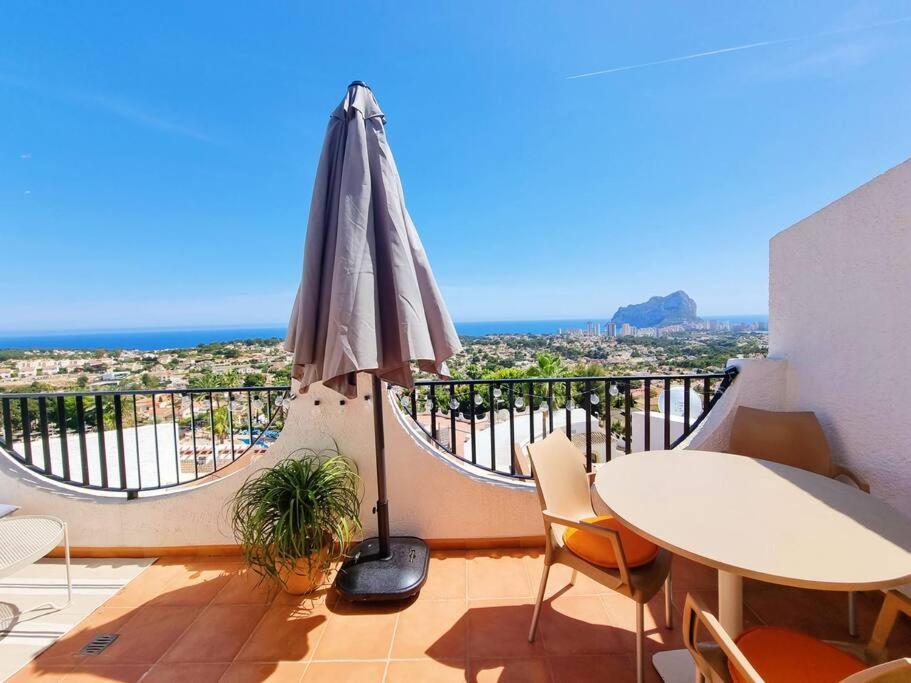 Flamingo Apartment - Imperial Park - Sea View, 6 Pools, Terrace Calp Exterior foto