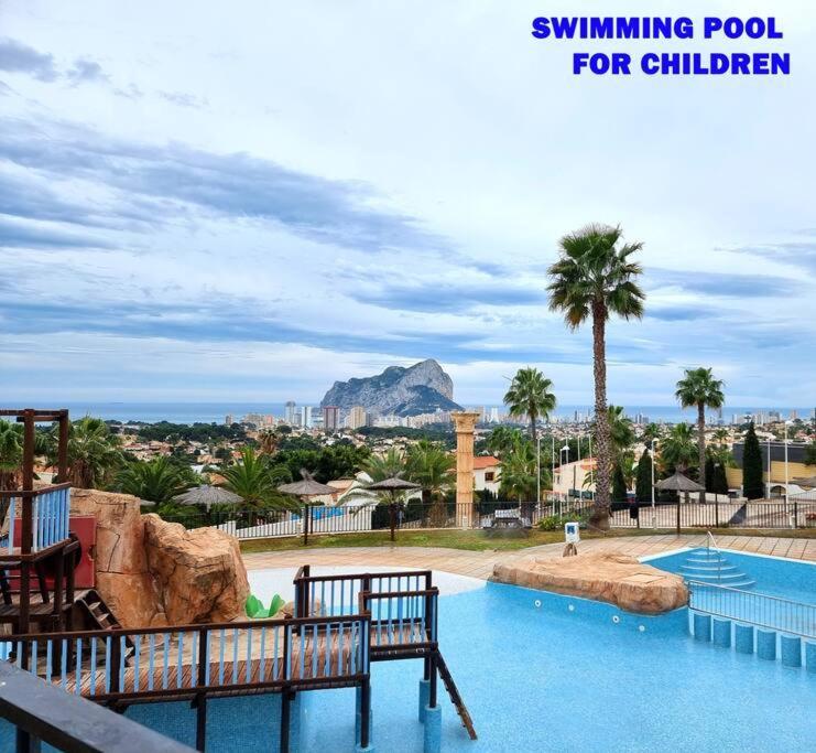 Flamingo Apartment - Imperial Park - Sea View, 6 Pools, Terrace Calp Exterior foto